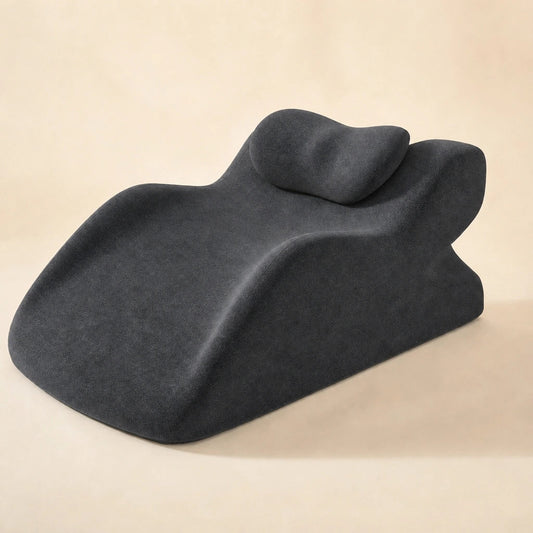 Coussin de lecture triangulaire à mémoire de forme