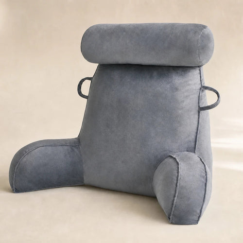 Coussin de lecture triangulaire grand format