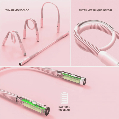 Lampe de lecture LED de cou rechargeable