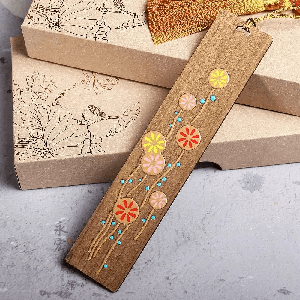 Paradis du lecteur - Marque-page en bois | Bois sucré 3
