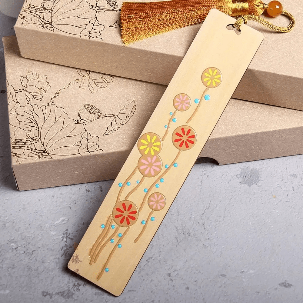 Paradis du lecteur - Marque-page en bois | Bois sucré 4