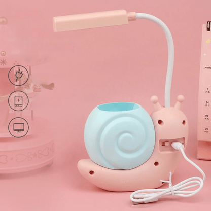 PDL® - Lampe de lecture enfant escargot mignon LED USB
