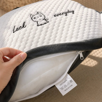 Coussin de lecture réglable matelassé