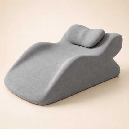 Coussin de lecture triangulaire à mémoire de forme