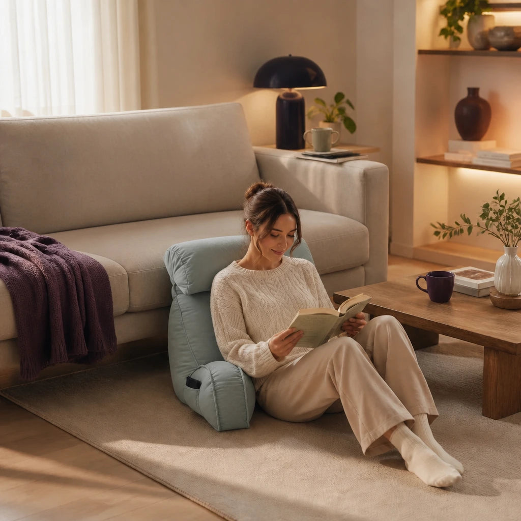 Coussin de lecture dossier pour tête de lit
